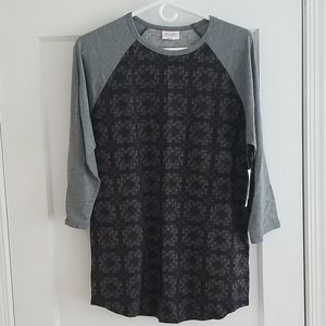 LuLaRoe Randy long sleeved shirt L